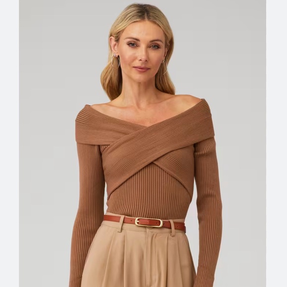 ASTR Zayla Sweater in Camel - Picture 1 of 13